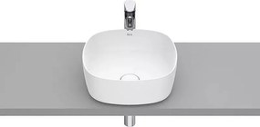 Умивалник за монтаж вурху плот, 370 х 370mm, Inspira, бял мат