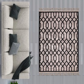 Килим за антре (100 x 300) LasMonte Jüt 3036 Бежово
Черен