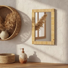 Бохо стенно огледало 55CM KLNA-MR01