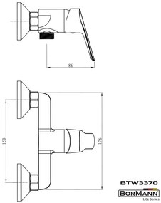 Смесител за баня Spring BTW3370