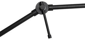 Регулируема черна рамо без основа за подова лампа - Editor