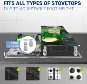 Комплект от 2 стъклени аспиратора с, 52 x 30 cm Mojito - Wenko