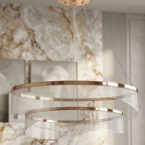 ВИСЯЩА ТАВАННА ЛАМПА G146-2CP GOLD