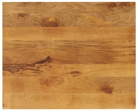 371613 vidaXL Плот за маса, 110x80x2,5 см, правоъгълен, манго масив
