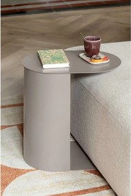 Метални странични масички в комплект 2 бр. 30x45 cm Riqueza Oval – Leitmotiv