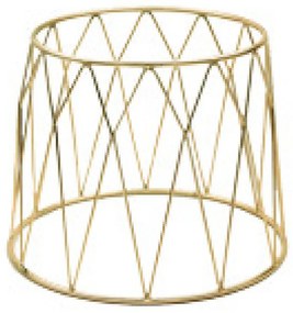 Horecano - 3D стойка дисплей "Корона" с неплъзгащо златисто покритие Ø25хØ21.2хh20cm (921108GD)