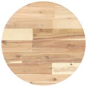 4008688 vidaXL Плот за маса, кръгъл, Ø40x4 см, акациево дърво масив
