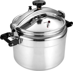 Втора ръка: Тенджера под налягане Fagor Chef Extremen 100602653, 15 л, 30 см, 50 kPa, 3 системи за безопасност, Алуминий, Сребрист