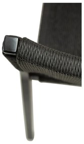 Черен трапезен стол Loop - DAN-FORM Denmark