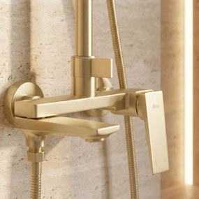 Комплект за душ Rea Prime Brush Gold