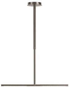 Метално LED висящо осветително тяло в сребрист цвят с метален абажур Omni Ceiling – UMAGE