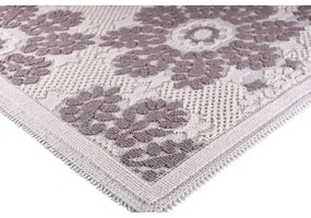 Сив и бежов памучен килим , 100 x 150 cm Papatya - Vitaus