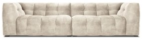 Бежов кадифен диван , 280 см Vesta - Windsor &amp; Co Sofas