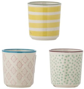 Комплект от 3 керамични чаши за яйца Patrizia - Bloomingville