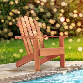 GINGER HOME Дървено столче-шезлонг ADIRONDACK