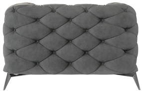 Сиво кадифено кресло Chelsea – Ropez