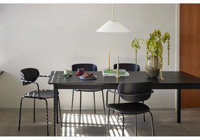 Черна трапезна маса 95x195 cm Dapper – Hübsch