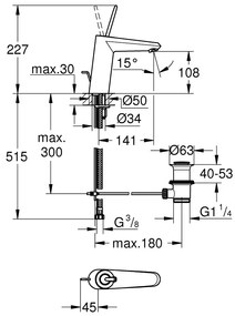 Кран за тоалетна Euпрътisk Joy Cosmopolitan High
