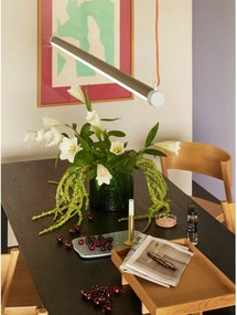 Сиво LED затъмняващо се висящо осветително тяло Interplay – Hübsch