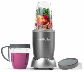 Блендер с чаша Nutribullet 600 W Неръждаема стомана Сив