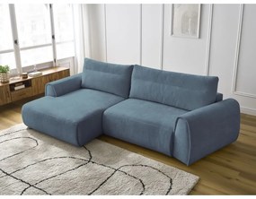 Син ъглов диван Aden – Bobochic Paris