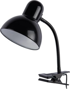 Черна метална настолна лампа (височина 33,5 cm) New Retro – Leitmotiv