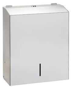 Диспенсър за кърпи 28x35 см неръждаема стомана/сребрист