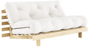 Разтегателен диван в естествен цвят 160 cm Roots - Karup Design