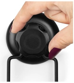 Черна самоподдържаща се кука за стена Двойна черна Bestlock - Compactor