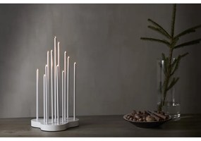 Бяла коледна светлинна украса Buzz – Star Trading