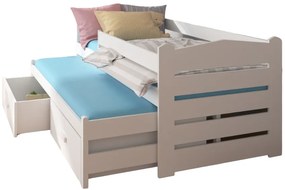 Бебешко легло Camaro-200 x 90-With protector-White