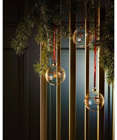 Стъклена ръчно издухана коледна топка ø 8 cm Annual Christmas Bauble – Holmegaard