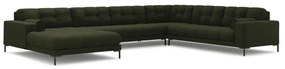 Зелен ъглов диван (десен ъгъл) Bali – Cosmopolitan Design