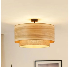 Brilagi - Плафон MONTANA BOHO 1xE27/15W/230V, Ø 60 см, кафяв