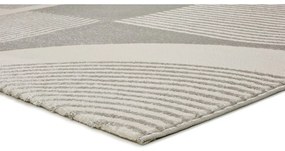 Килим в светлосиво и слонова кост 133x190 cm Flora – Universal