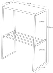 Сгъваема маса 22x42 cm Tosca - YAMAZAKI