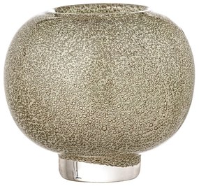 Ръчно изработена стъклена ваза в златисто (височина 14 см) Saia - Bloomingville