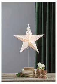 Светлинна декорация от бяла звезда, височина 65 cm - Star Trading