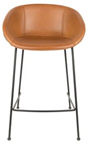 Комплект от 2 кафяви бар столове , височина на седалката 65 cm Feston - Zuiver