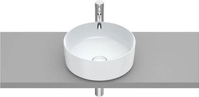 Умивалник Inspira Round за монтаж върху плот ф 370, перла