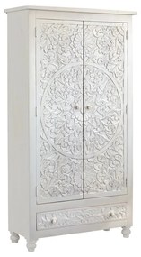 Кремав гардероб от масивно манго 180x40 cm Kalhana – Støraa