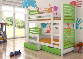 Чекмедже за Чекмедже за Чекмедже за двуетажно легло Puro plus 2B-Leuko-Prasino