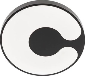 Redo 05-927 - LED RGBW Таванно осветително тяло BIGSI LED/48W/230V pr. 50 cm черно + дистанционно