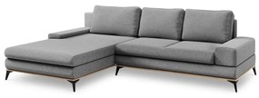 Сив ъгъл на разтегателен диван , ляв ъгъл Planet - Windsor &amp; Co Sofas