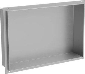 Mexen X-Wall-NR вградена полица без фланец 45 x 30 см, инокс - 1911453010