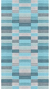 Син килим подходящ за пране 80x150 cm Hali – Vitaus