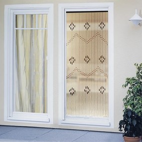 Бамбуково перде за врата в естествен цвят 90x200 cm – Maximex