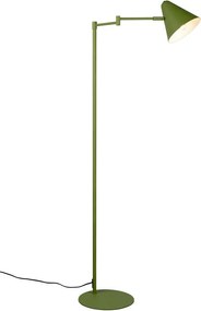 Зелена подова лампа с огъваща се структура (височина 126,5 cm) Cosima – Trio