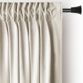 Бежово затъмняващо перде 140x245 cm Pleat – Restilo