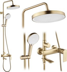 Комплект за душ REA Veneta Brush Gold